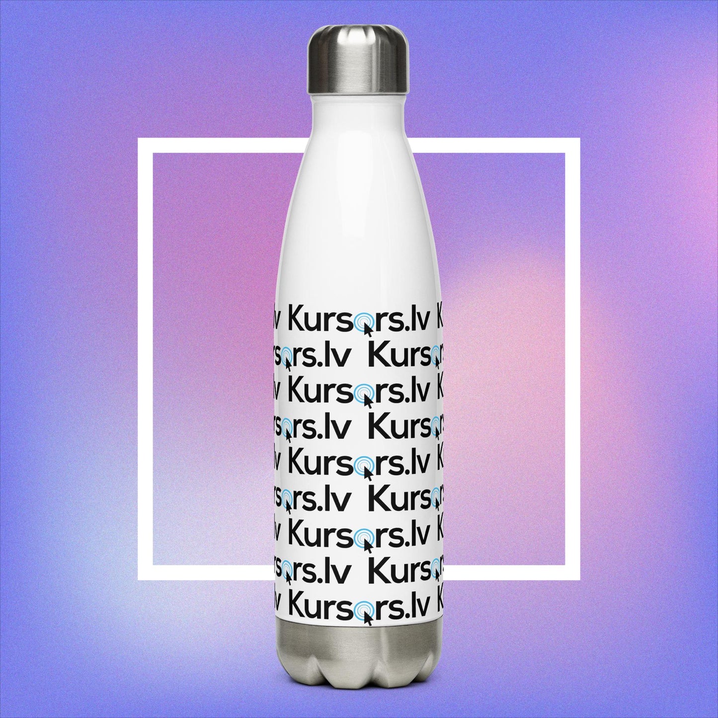 Stainless steel water bottle