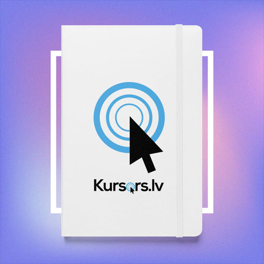 Hardcover bound notebook